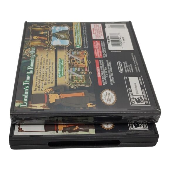 Professor Layton Series Nintendo DS Two Games Unwound Future and Diabolical Box - Picture 8 of 16
